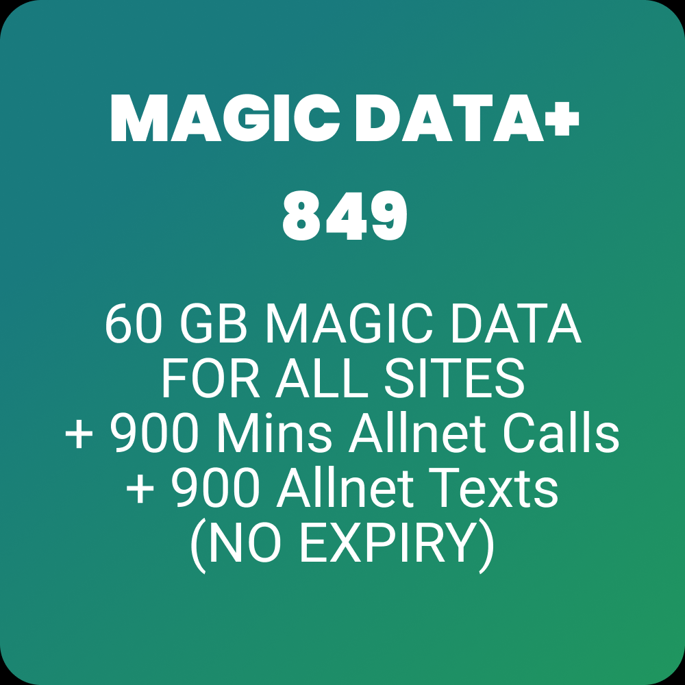 MAGIC DATA+ 849